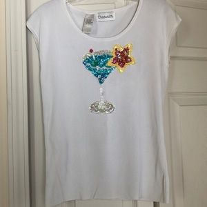 Vintage Chadwick T-top-Sleeveless Sz S